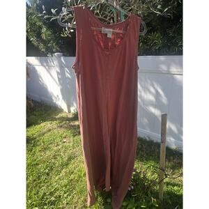 Anthropology Saturday Sunday Dress XL Lagenlook Errand Beachy Go-To soft slub